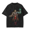 Lonely Viltrumite Invincibles Washed T Shirt Man  Y2k Basic Cotton T Shirts Summer Crew Neck Leisure Tees Print Big Size Clothes