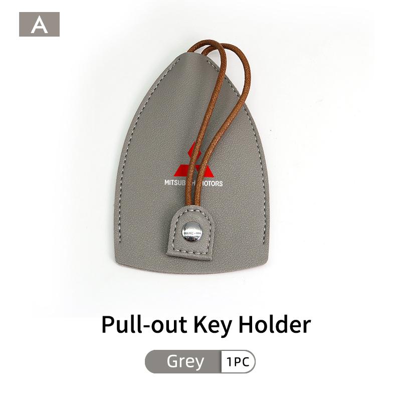 Car Key Bag Storage Tidying Creative Fashion Keychain Storage Accessories For Mitsubishi Outlander Lancer L200 ASX Pajero