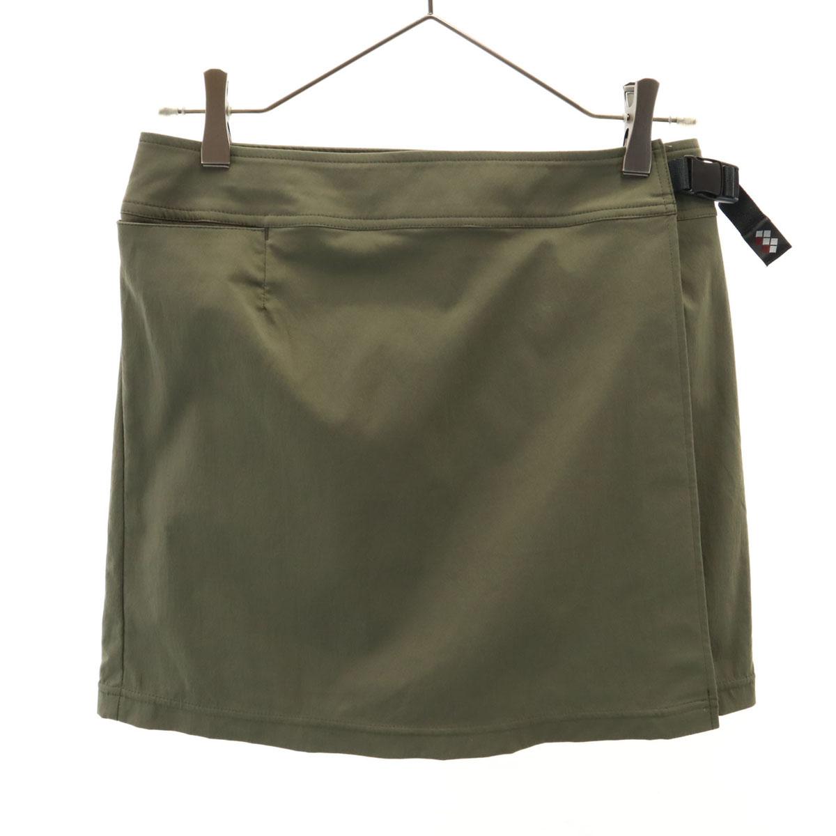 

mont-bell Mini length Wrap skirt M Olive Outdoors Women Used