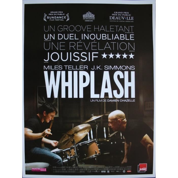 

WHIPLASH Affiche Cinéma Originale ROULEE Petit format 53x40cm Movie Poster Damien Chazelle