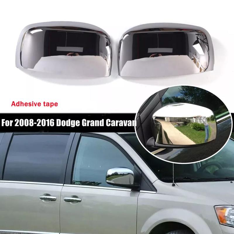 

Для Dodge Grand Caravan Chrysler Town Country 2008-2016 Автомобильная наклейка Накладка на зеркало заднего вида боковое Колпачок крыла Внешняя накладка на корпус двери