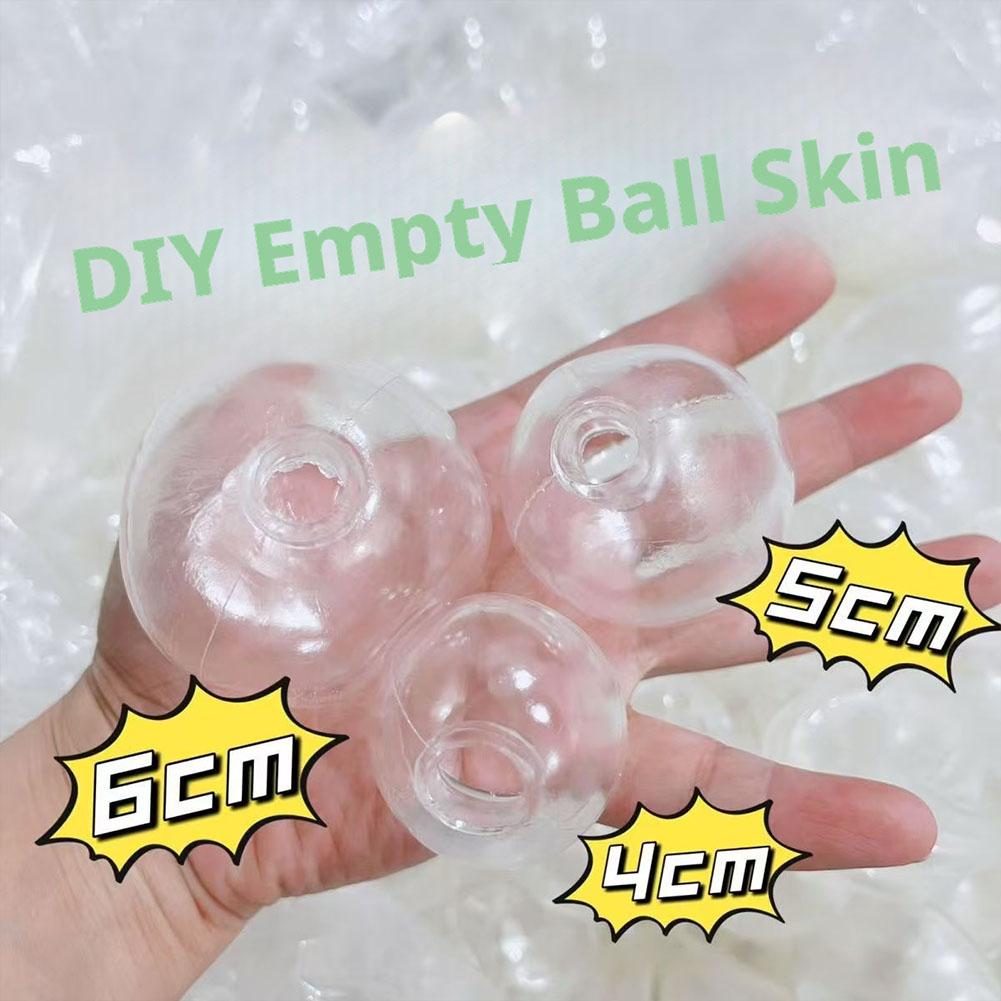 Diy Empty Squishy Ball Skin For Handmade Stress Relief Toy Soft Slow Rebound Squeeze Ball Customizable Fidget Toy For Kids Adult