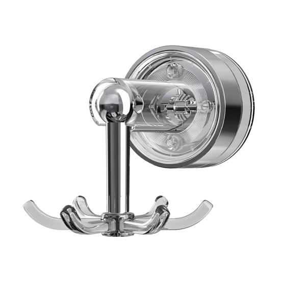 Yousheng Suction Cup Wall Hook 360 Degree Swivel Storage Hook No Drilling 6-Claw Ceiling Hook for Kitchen Utensils Bathroom And Entryway