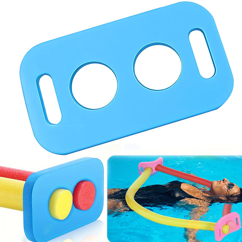 Colorful EVA Swimming Noodle Connector 2 Cross Holes Foam Tube Connector For Summer Pool Beach Water Fun Toys