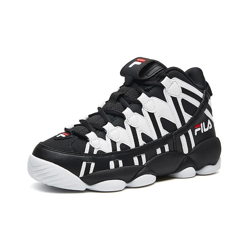 New FILA Spaghetti Mid Black/White F12M041243FBW