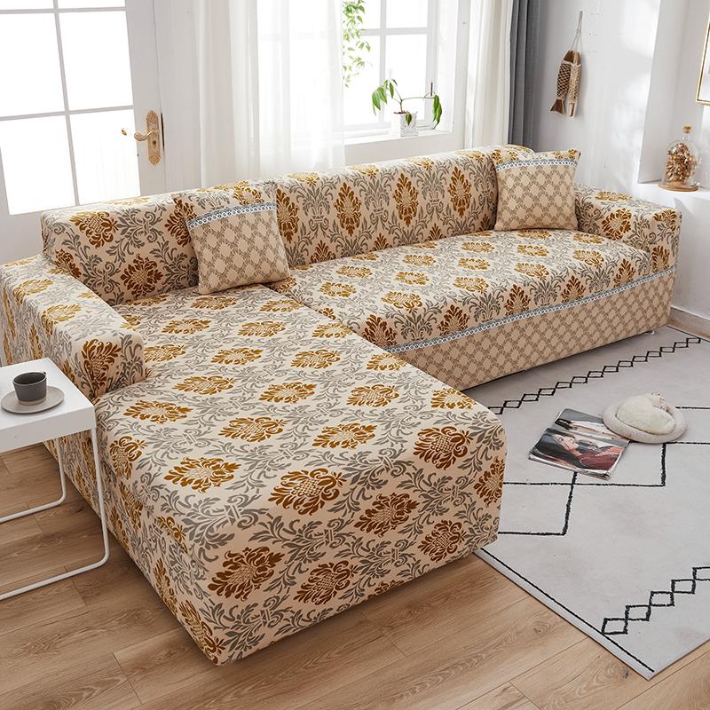 Elastic Sofa Cover High Quality Adjustable Sofas Chaise Covers Lounge Sectional Couch Corner Sofa Slipcover
