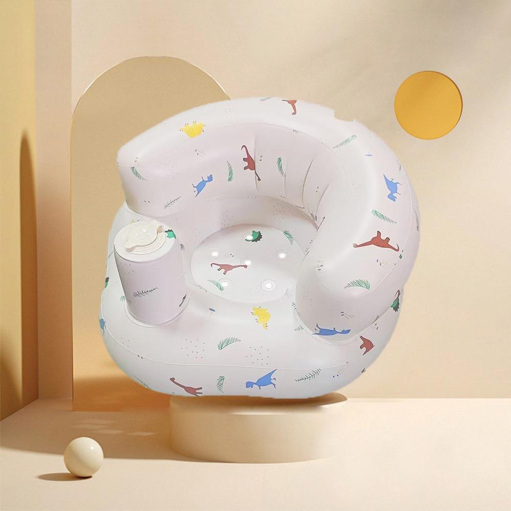 

Cute Design Baby Sofa Folding Baby Chair Seat Ins Style Inflatable Sofa for Toddler Dinosaur