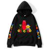 Meme-dont Hug Me Im Scared Hoodies Cartoon Graphic Sweatshirts for Women Men's Unisex Sudaderas Clothing