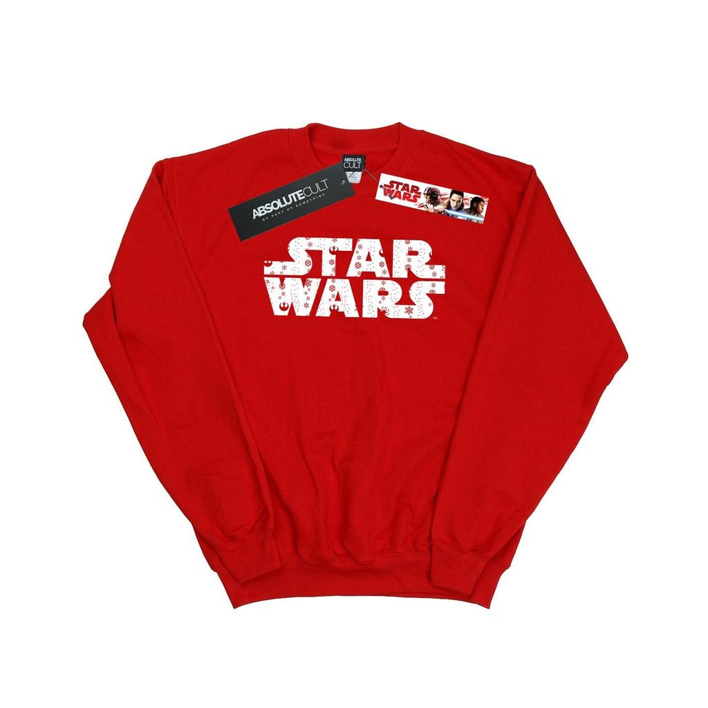 STAR WARS Mens Christmas Logo Sweatshirt