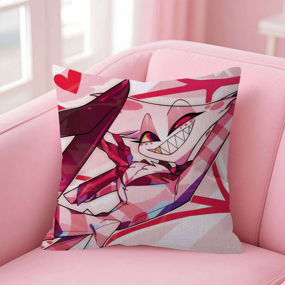 Anime Hhazbin Hhotel Angel Dust Personalisierte Kissenhülle Kinderzimmer Wilde Party Dekor Kissenbezug Kind Geburtstag Dusche Geschenk