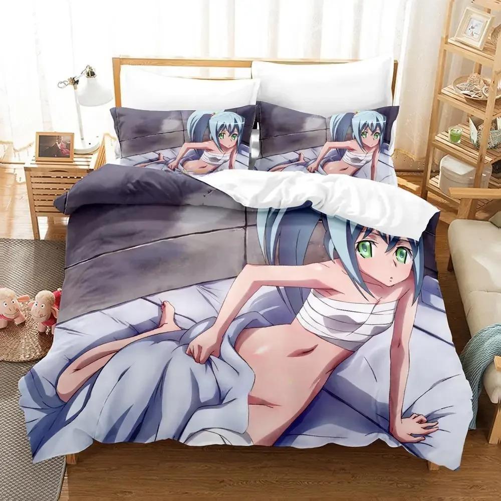 Kawaii Girl Sora Wo Kakeru Shoujo Bedding Collection Single Twin Full Queen King Size Bed Collection Adult Kid Bedroom Duvet Cover Collections Anime