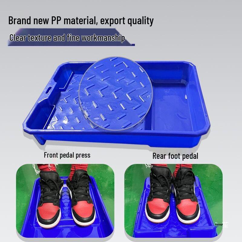Large Capacity Thick Plastic Paint Tray for Wall Painting and Roller Application