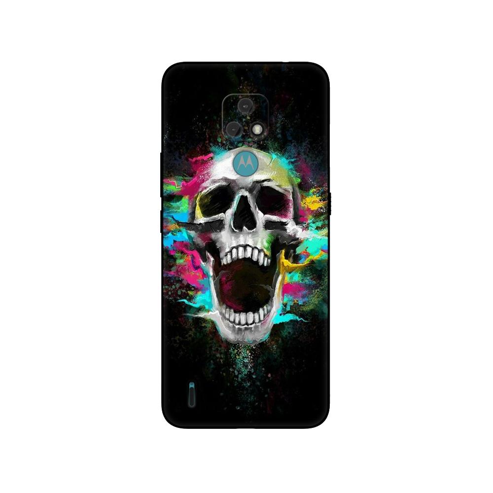 For Motorola Moto E20 E30 E40 E7 Plus Case Phone Back Cover Protective Bag Soft Silicone Black Tpu Case
