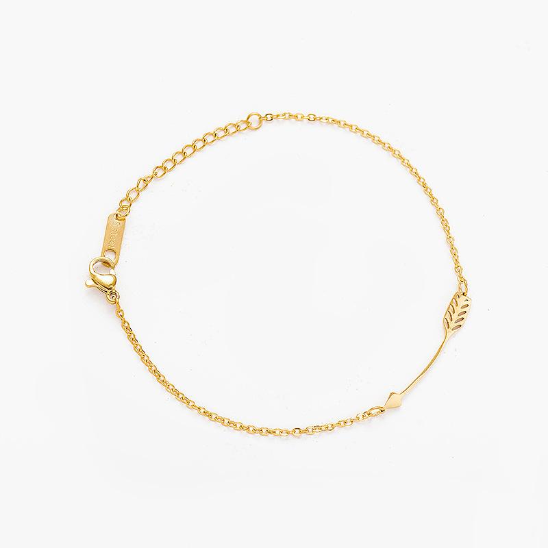 

2023 Новый европейский и американский браслет из титановой стали с луком и стрелами, не выцветающие ювелирные изделия