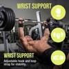 1 pc/ pair Ergonomic Shape Lifting Grips Silicone Material Anti-Slip Grips  Home Workout