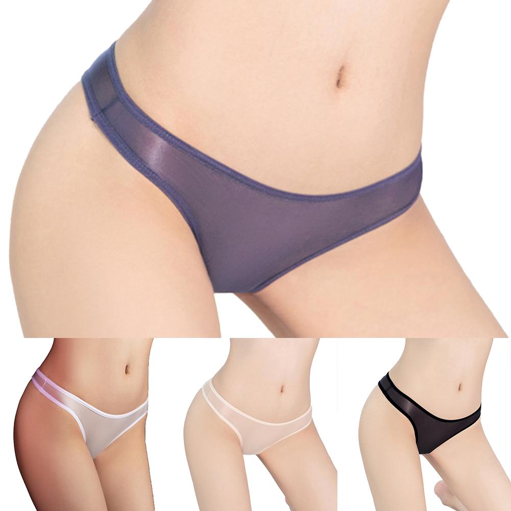 Panties Women Briefs Sheer Underpants Breathable Comfy
