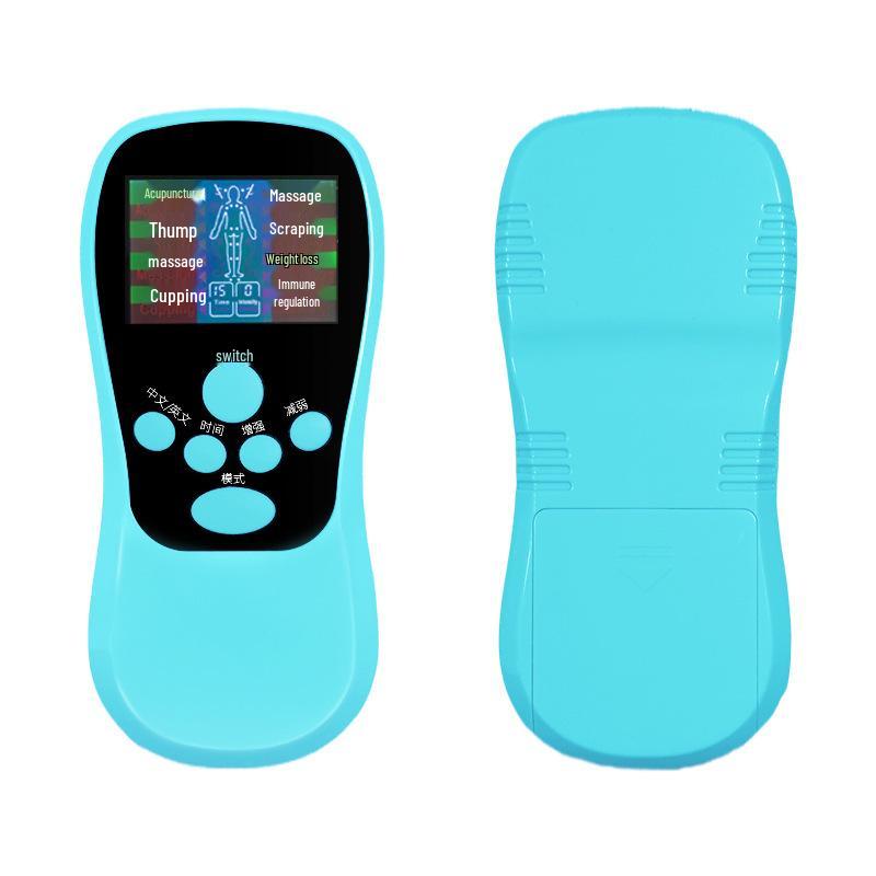 Low-Frequency Pulse Microcurrent Electrotherapy Massager for Full-Body Meridian Dredging and Physiotherapy