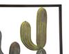 Wall Decoration Cactus-Frame -C- 50X1.3X50 Cm