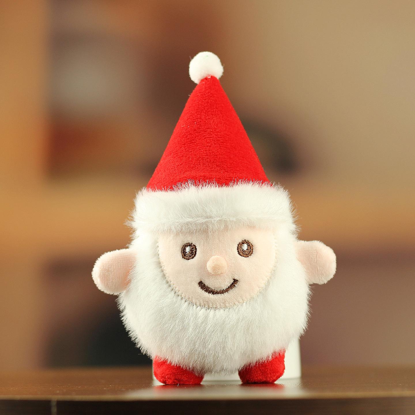 

Santa Plush Toy Ornament - Christmas Tree Decoration and Gift Approx. 13 cm