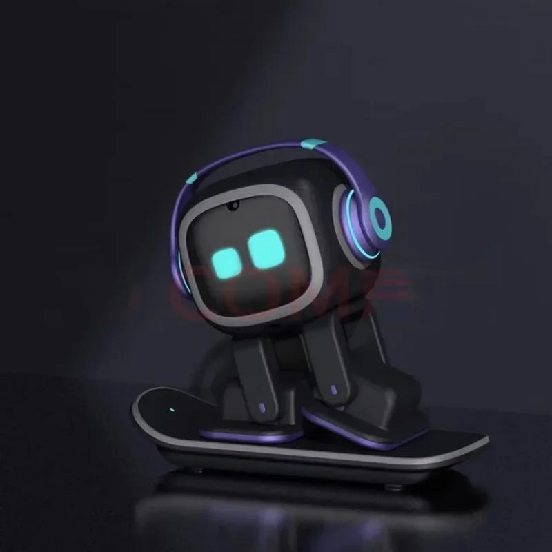 AI EMO Smart Companion Robot Toy With Voice Recognition For Emotional Communication Electronic Pet For Kids And Adults