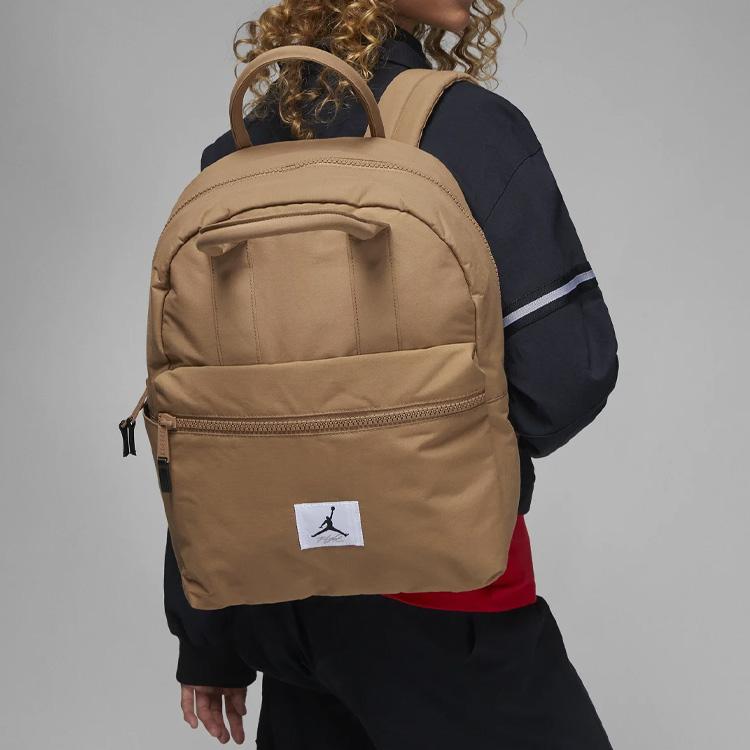 New Jordan Cotton Backpack Unisex Brown FD6769-258
