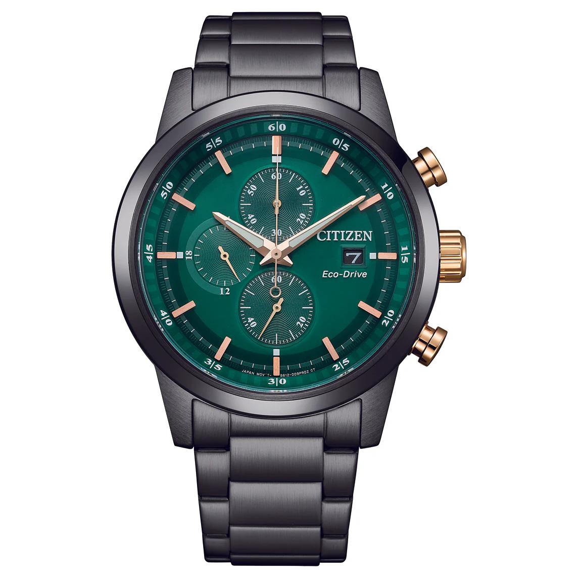 

CITIZEN Men s Watch CA0746-85X Green Dial