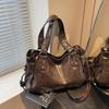 Vintage European & American Women's High-End Casual Shoulder Tote & Crossbody Bag
