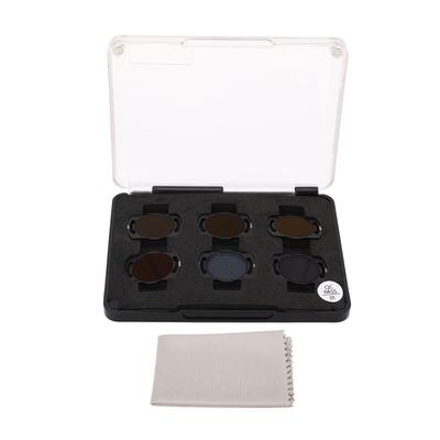 6 Stück Drohnenfilterobjektiv UV CPL ND8 ND16 ND32 ND64 Aluminiumlegierungsrahmen Optisches Glas für Avata O3
