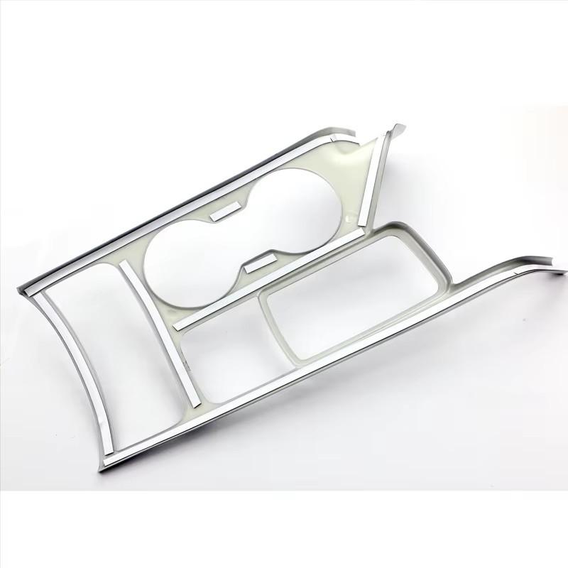 For Kia Sportage 4 QL 2016 2017 2018    ABS Car Central Console Gear Shift Panel Water Cup Cover Trim Frame Sticker