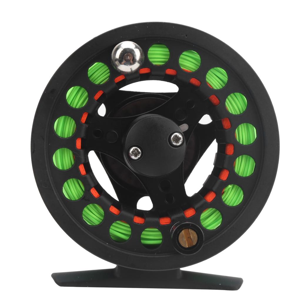 75mm Fly Fishing Reel 1:1 Speed Ratio 2+1 BB Aluminum Alloy Metal Rock Fishing Reels