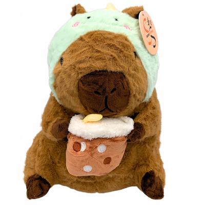 Capybara Plush Toy Beach Goer Shirt Hat Cuddly Toy 30cm