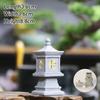 Vintage Zen Miniature Sand Stone Tower Pavilion Ornaments Lantern Figurines Japanese Garden Bonsai Rockery Lanscaping Home Decor