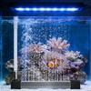Aquarium Bubble Bar Quiet Aluminum Alloy Self-Sinking Strip Diffuser Air Bubble Curtains Wall For Freshwater Saltwater