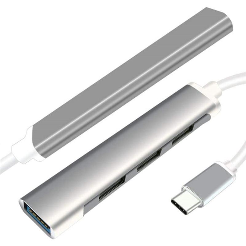 USB C HUB 3.0 Tip C 4 porturi Multi Splitter Adaptor OTG pentru Lenovo Xiaomi Macbook Pro 13 15 Air Pro PC Accesorii pentru computer