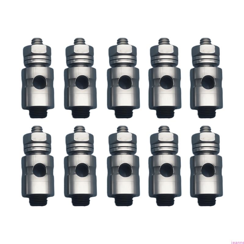 10Pieces Precise Metal Adjustable Pushrod Connectors Linkage Stopper For Remote Helicopters Drones And Boats Model Building