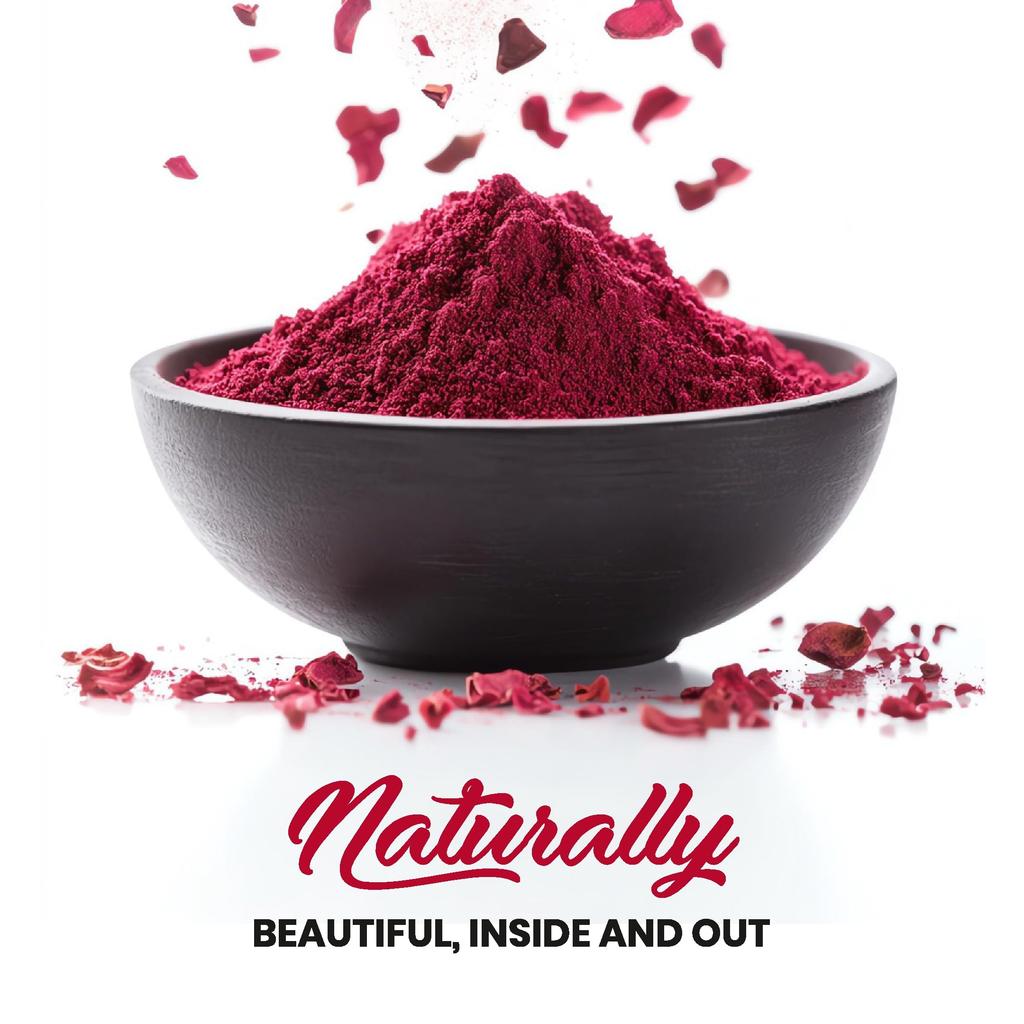 NeutraVed Hibiskuspulver für Haarwachstum 100 g | Ideal für Haarmaske, Gesichtsmaske, zum Essen und für Hibiskustee | Sabdriffa Gudhal Phool Pulver - 100 g