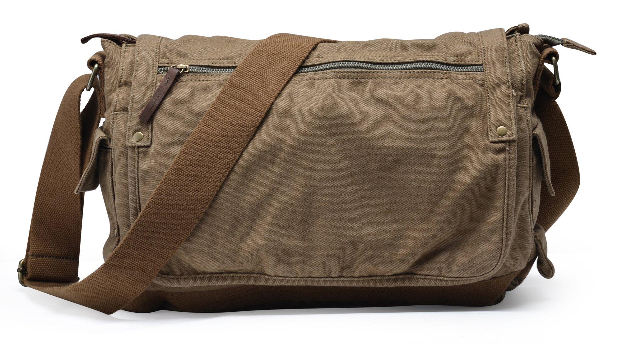 

Gootium 30622AMG Cotton Canvas Bag Army Green LL (Goshon) Shoulder, зелений