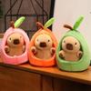 Capybara Fruit Nest Cartoon Plush Toy Girls Gift For Children Bedroom Decor