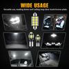 23Pcs T10 5050 Car LED Light Bulb Interior Dome Trunk License Plate Lamps Kit White for Bmw E53 E60 E90 Golf 4 7 LED Lamp