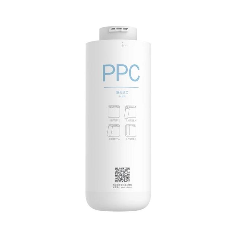 Originální filtr Xiaomi mijiaWater Purifier Filter 2024 PPC kompozitní filtr Reverzní osmózový filtr Zadní filtr s aktivním uhlím pro C1 a MRB23