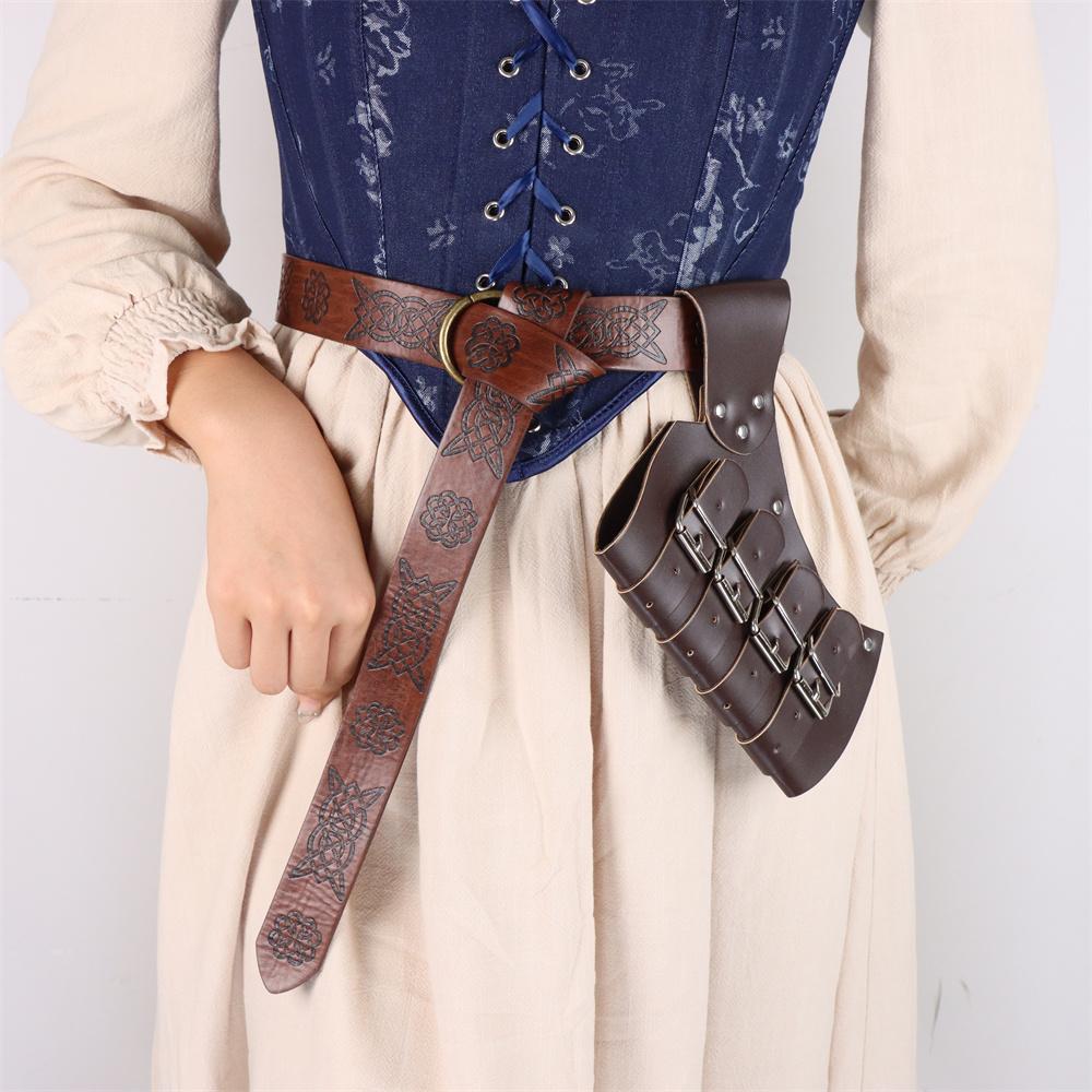 Medieval Sword Sheath Cutlass Warrior Retro Style Scabbard Holder Dagger Rapier Scabbard For Cosplay Stage Party Pirate Woman