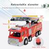 Spray Water Truck Toy Fireman 360?? Fire Truck Car Music Light Educational Toys