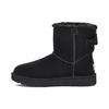 UGG Mini Bailey Suede Bow 'Black' Women's 1153514-BLK