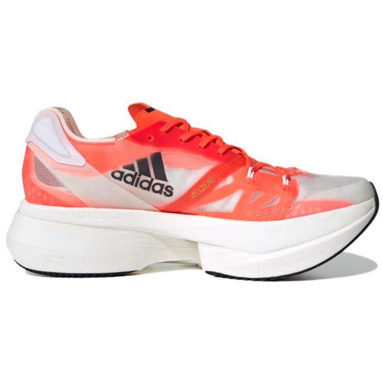 Adidas Adizero Prime X White Solar Red Unisex Sneakers Cloud-White Carbon G54976