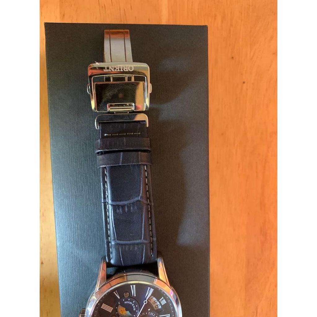 Used ORIENT automatic watch dark blue