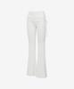 GRANDE LINE Elflex Rib Shirring Overlayered Bootcut Pants Ss Ver.