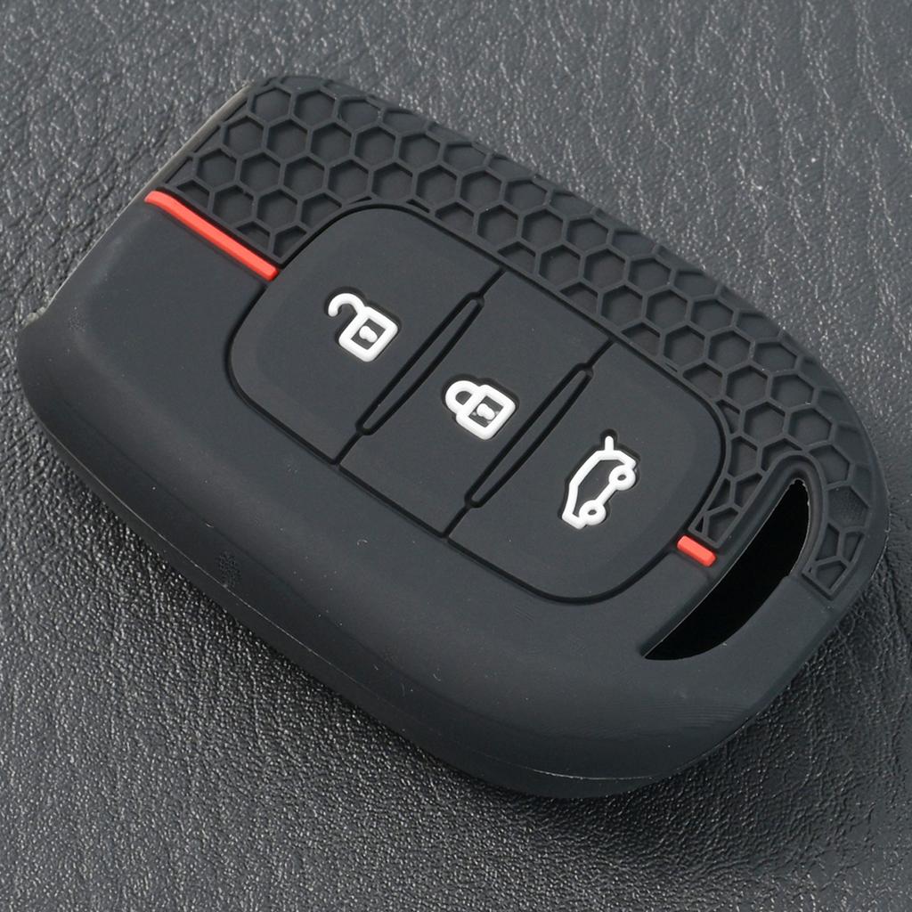 For Renault Captur Symbol Trafic Fluence Koleos 2016-2020 Megane 2017 Silicone 3 Button Car Remote Key Cover Case Shell Holder