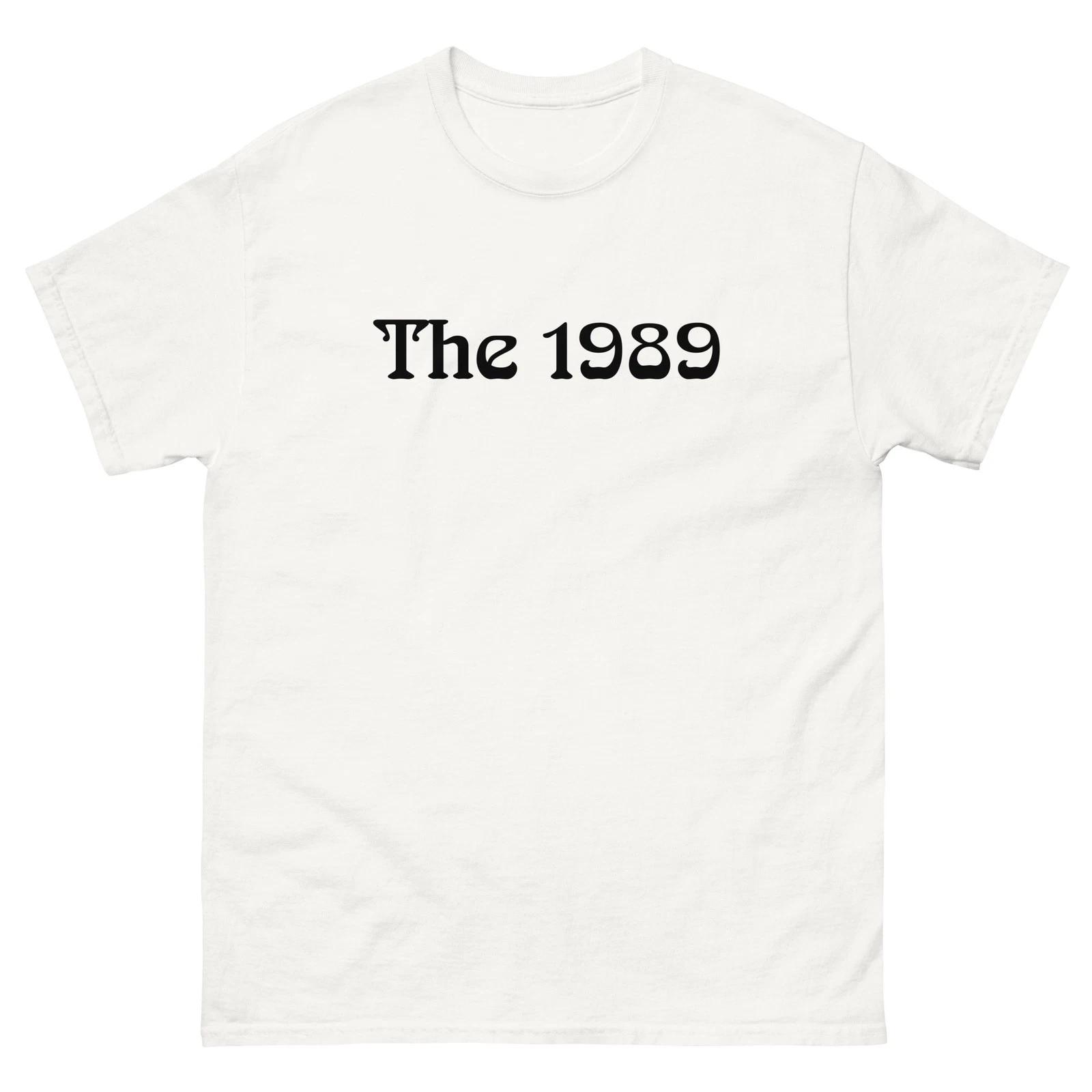 The 1989 Swiftie Taylor Whales Tale Men white cotton tee shirt t-shirt XL