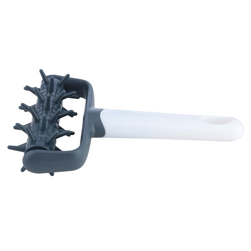 Cortador de Rejilla de Púas Perforador de Agujeros Manual ABS Rodillo de Agujas para Pizza Pastel Pan Herramienta para Hornear DIY Restaurante Panadería Cocina Casera