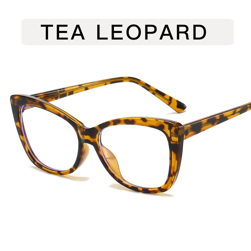 Butterfly Shape Glasses Women Fashion Stylish Blue Light Blocking Men's Glasses European American Decorative Glass